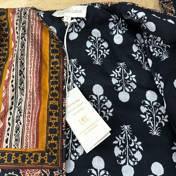 Love the Label Floral Cotton Jacket NWT - Picture 13 of 13